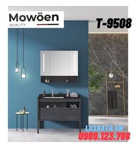 Bộ tủ chậu 4 ngăn cao cấp Mowoen T-9508 100x50cm