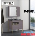 Bộ tủ chậu lavabo 3 ngăn cao cấp Mowoen D-6908 80x50cm