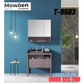 Bộ tủ chậu lavabo cao cấp Mowoen T-9503 80x50cm
