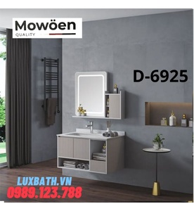 Bộ tủ chậu lavabo cao cấp Mowoen D-6925 80x48cm