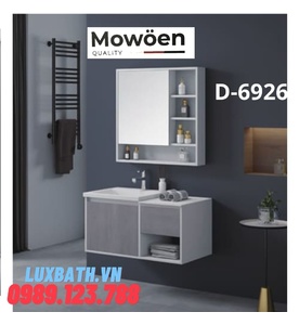 Bộ tủ chậu bàn đá cao cấp Mowoen D-6926 80x46cm