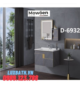 Bộ tủ chậu lavabo cao cấp Mowoen D-6932 80x48cm