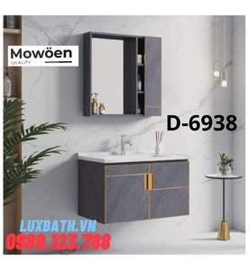 Bộ tủ chậu lavabo cao cấp Mowoen D-6938 70x48cm