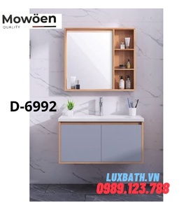 Bộ tủ chậu Lavabo cao cấp Mowoen D-6992 80x48cm