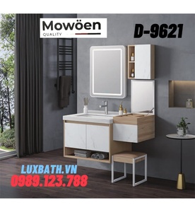 Bộ tủ chậu lavabo cao cấp Mowoen D-6921 68x50cm