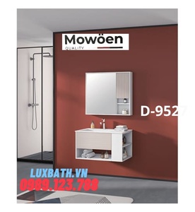 Bộ tủ chậu Lavabo cao cấp Mowoen T-9527 80x50cm