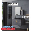 Bộ tủ liền chậu lavabo bàn đá cao cấp Mowoen D-6935 80x48cm