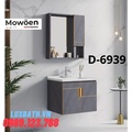 Bộ tủ chậu lavabo bàn đá cao cấp Mowoen D-6939 60x48cm