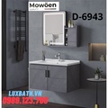 Bộ tủ chậu lavabo cao cấp Mowoen D-6943 80x48cm