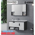 Bộ lavabo liền tủ 3 ngăn Mowoen D-6950 100x50cm (Bỏ mẫu)