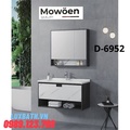 Bộ tủ chậu lavabo cao cấp Mowoen D-6952 80x48cm