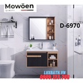 Bộ tủ chậu lavabo cao cấp Mowoen D-6970 80x48cm