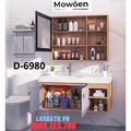 Bộ tủ chậu Lavabo cao cấp Mowoen D-6980 80x50cm