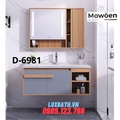 Bộ tủ chậu Lavabo cao cấp Mowoen D-6981 100x48cm