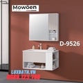 Bộ tủ chậu 3 ngăn Lavabo cao cấp Mowoen T-9526 80x50cm