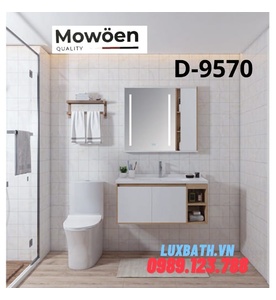 Bộ tủ chậu Lavabo cao cấp Mowoen T-9570 90x48cm
