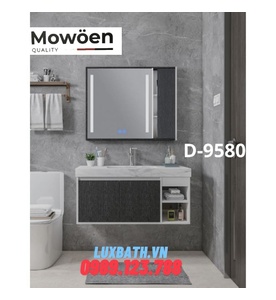 Bộ tủ chậu Lavabo cao cấp Mowoen T-9580 100x50cm
