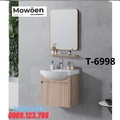 Bộ tủ chậu Lavabo cao cấp Mowoen D-6998 47x44cm
