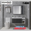 Bộ tủ chậu Lavabo cao cấp Mowoen T-9585 100x50cm