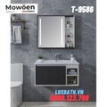 Bộ tủ chậu Lavabo cao cấp Mowoen T-9586 100x50cm