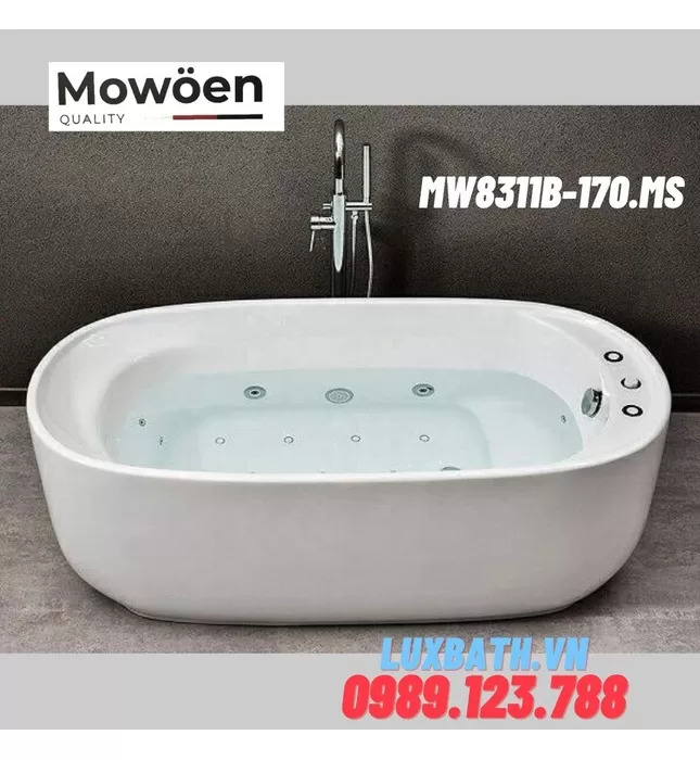 Bồn Tắm Massage Đặt Sàn Mowoen MW8311B-170.MS 1.7m