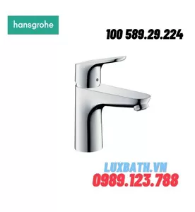 Vòi Lavabo 1 Lỗ Nóng Lạnh Hansgrohe Focus 100 589.29.224