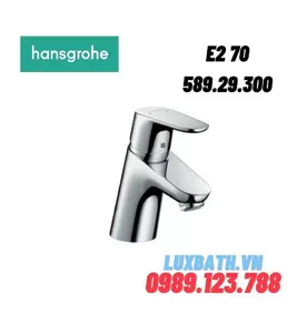 Vòi Lavabo 1 Lỗ Nóng Lạnh Hansgrohe Focus E2 70 589.29.300