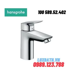 Vòi Lavabo 1 Lỗ Nóng Lạnh Hansgrohe Logis 100 589.52.402