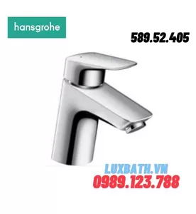 Vòi Lavabo 1 Lỗ Nóng Lạnh Hansgrohe Logis 589.52.405