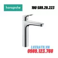 Vòi Lavabo Cổ Cao 1 Lỗ Nóng Lạnh Hansgrohe Focus 190 589.29.223
