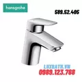 Vòi Lavabo 1 Lỗ Nóng Lạnh Hansgrohe Logis 589.52.405