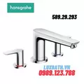 BỘ TRỘN BỒN TẮM HANSGROHE 3 LỖ TALIS E 58929293