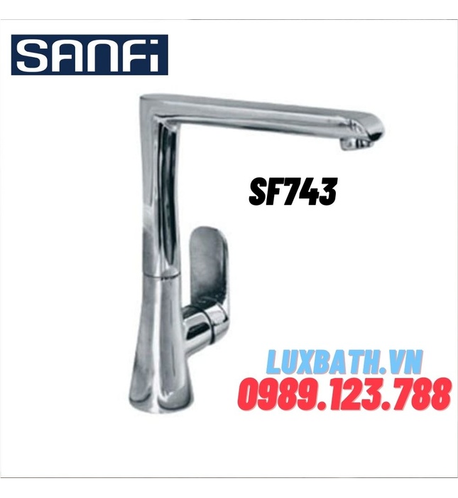 Vòi rửa bát nóng lạnh SanFi SF743 