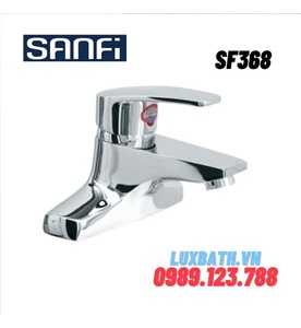 Vòi chậu rửa mặt nóng lạnh 3 lỗ SanFi SF368