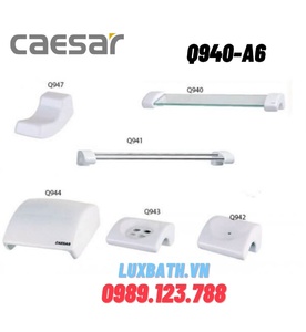 Bộ phụ kiện phòng tắm 6 món sứ Caesar Q940-A6 (Q940A6)