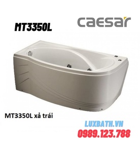Bồn tắm massage yếm trái Caesar MT3350L 1510cm (Bỏ mẫu)