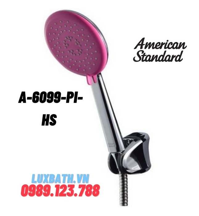 Bát sen tắm màu hồng American Standard A-6099-PI-HS 