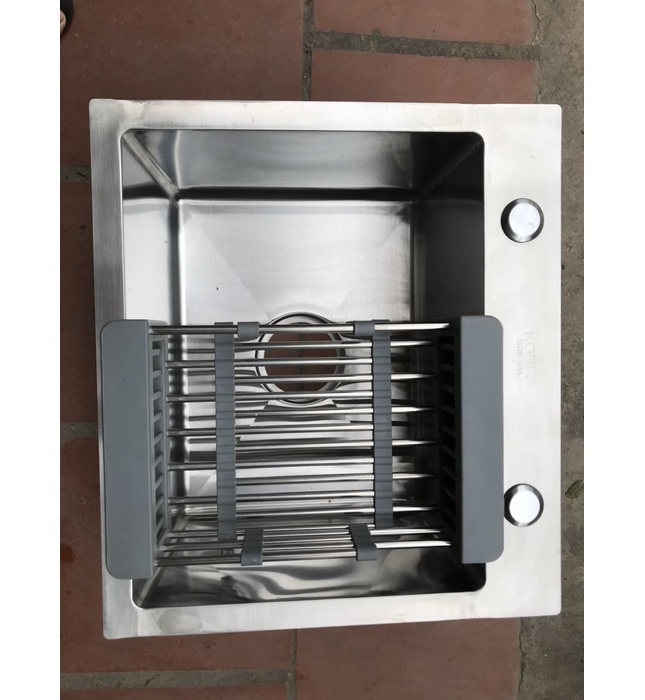 Chậu rửa bát inox đúc SUS304 6045