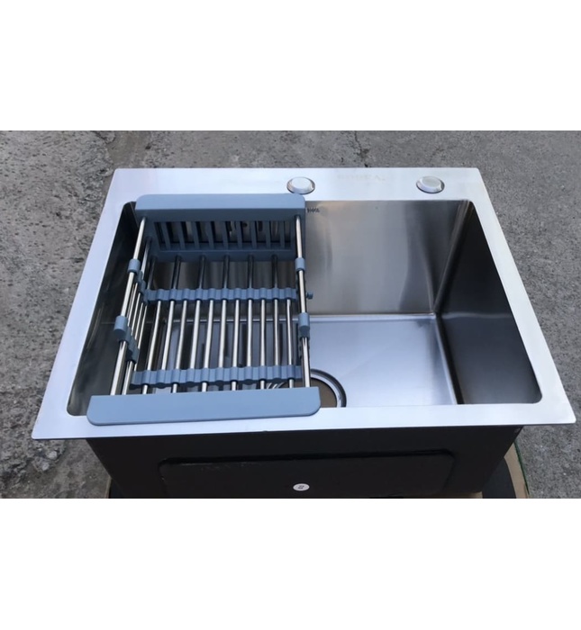 Chậu rửa bát inox đúc SUS304 6045