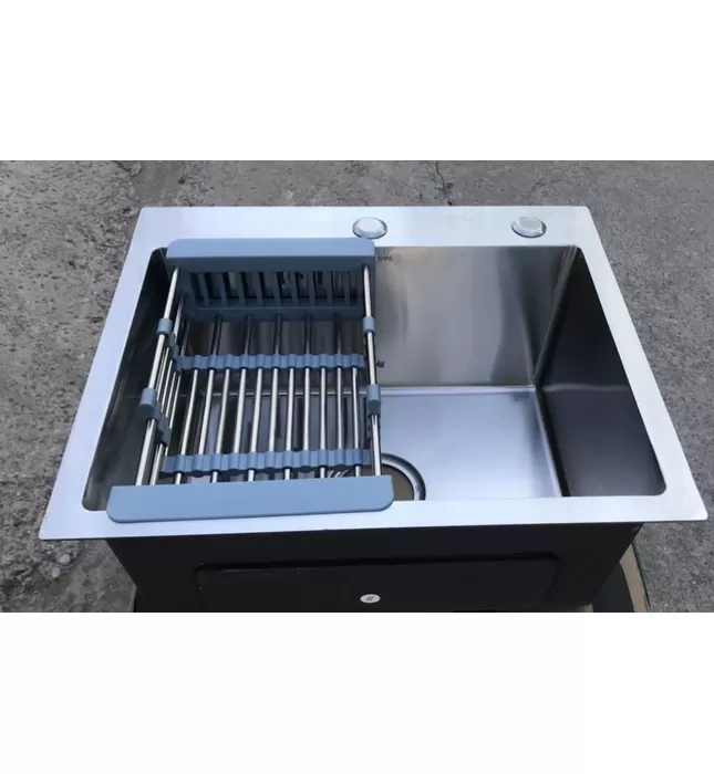 Chậu rửa bát inox đúc SUS304 5043