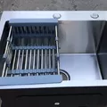 Chậu bếp đúc 1 hố 4045