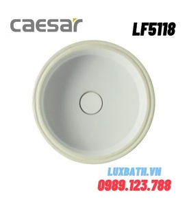 Chậu Rửa Mặt Âm Bàn Tròn Caesar LF5118