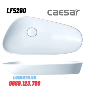 Chậu Rửa Mặt Đặt Bàn Caesar LF5260