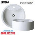 Chậu Rửa Mặt Đặt Bàn Tròn Caesar LF5240 