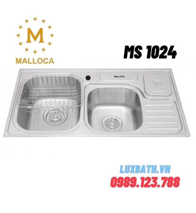 Chậu rửa chén Malloca MS 1024