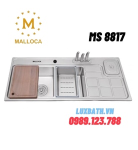 Chậu rửa chén Malloca MS 8817