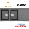 Chậu Đá Rửa Chén Malloca TITANIUM K-50073 