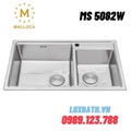 Chậu rửa chén 1 hố Malloca MS 5082W