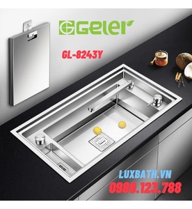 Chậu rửa bát 1 hố Geler GL-8243Y