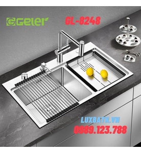 Chậu rửa bát 2 hố Geler GL-8248